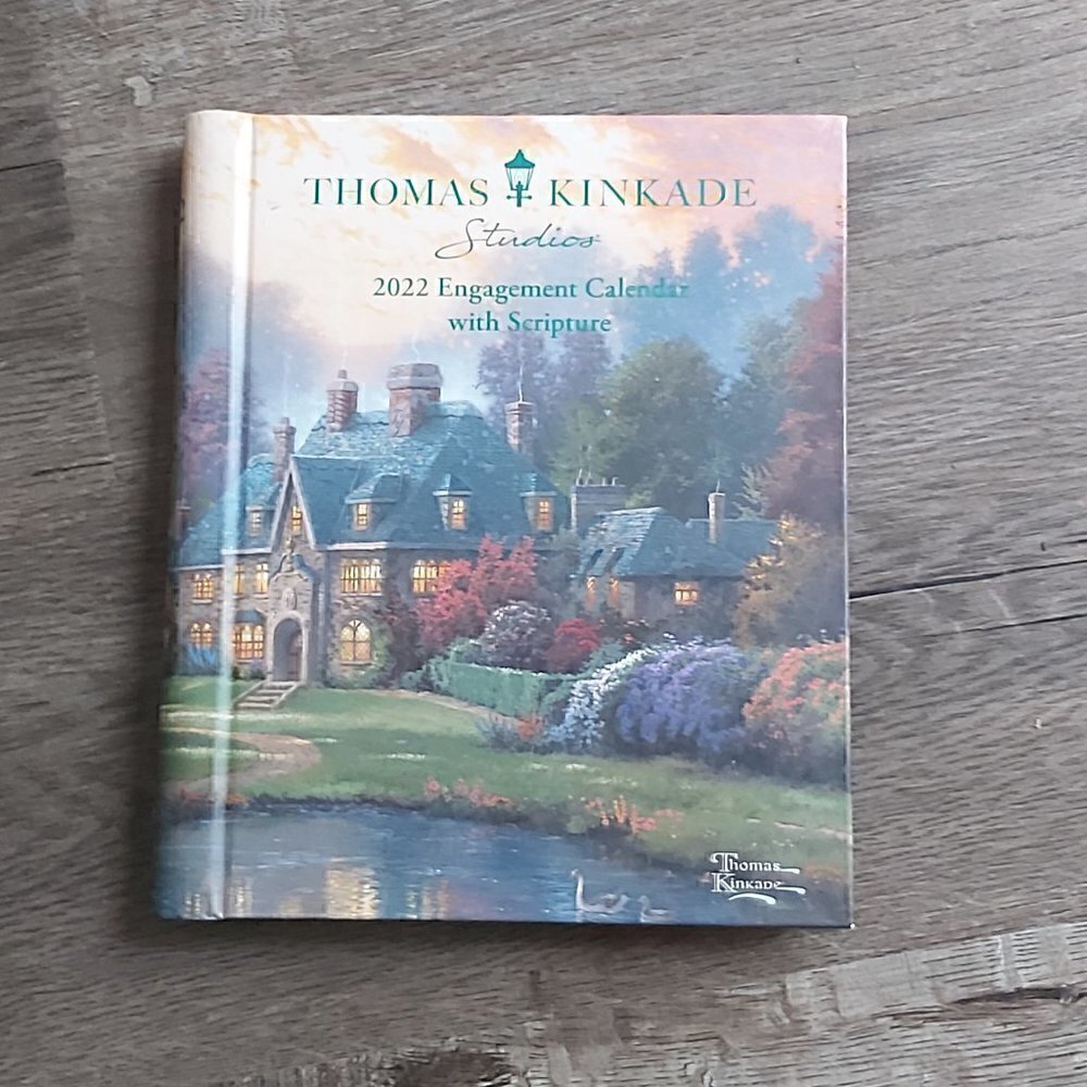 THOMAS Kinkade Studios 2022 Engagement Calendar With Scripture
